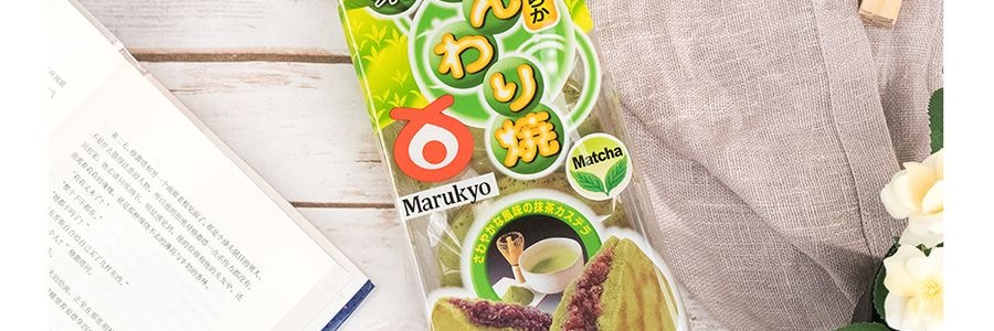 日本丸京菓子庵 虎皮銅鑼燒 紅豆抹茶味 5枚入 275g