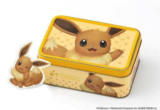 【日本直邮】 日本 TOKYO BANANA 新品  东京香蕉 Pokemon联名  皮卡丘伊布 巧克力夹心芝士饼干 2种口味 12枚罐装