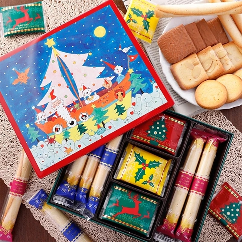 【日本直邮】日本YOKU MOKU 2022年圣诞节限定  雪茄卷芝士饼干礼盒装 26枚装