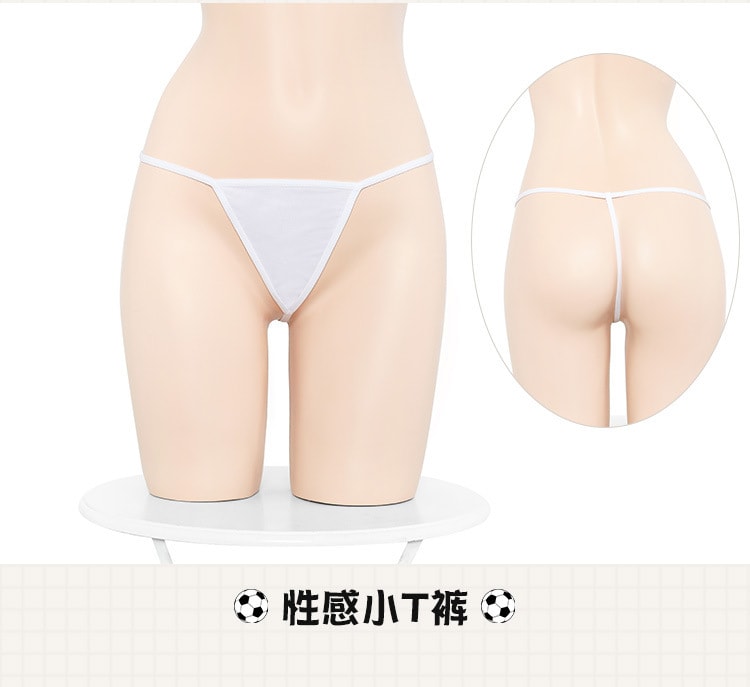 【中國直郵】霏慕 蝴蝶飾胸露臀開襠連身衣情趣內衣純欲萌兔女郎俏皮