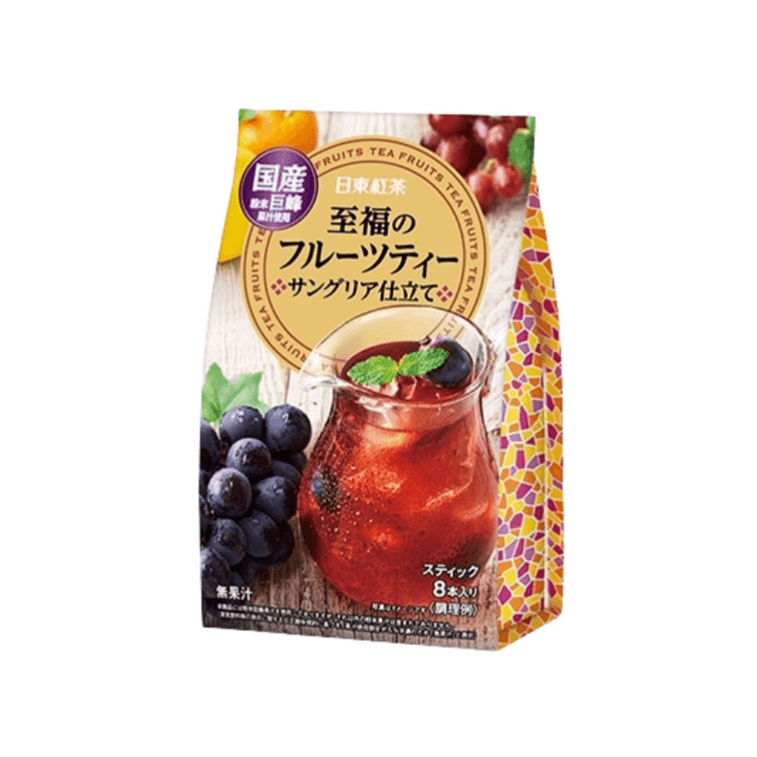 日本 日东红茶 复合水果味 至福水果茶 8条装