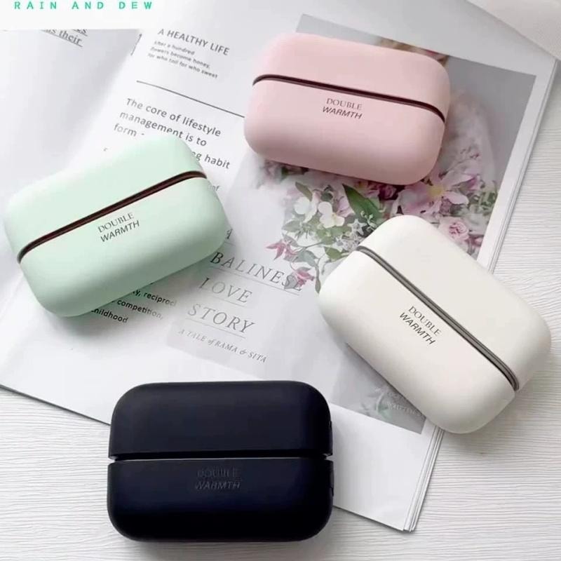 暖手寶磁吸分離式二合一迷你隨身攜帶便攜手握式防爆 薄荷綠 一對