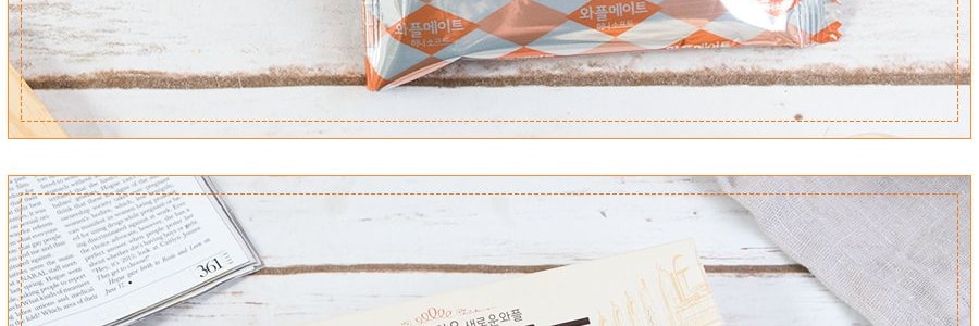 韓國LOTTE樂天 蜂蜜華夫酥脆餅乾 144g