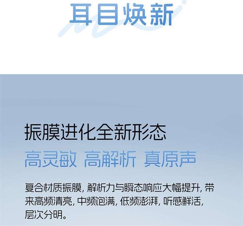 【中國直郵】 倍思 W04藍牙耳機無線半入耳通話降噪超長續航力 皓月白 1個