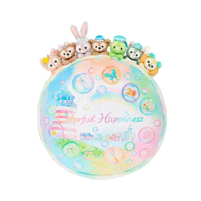 【日本直郵】日本 DISNEY 東京迪士尼 達菲家族20週年限定 抱枕靠墊