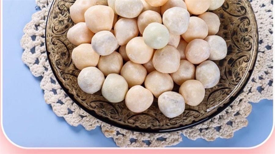 【中国直邮】 岳先生 脆皮鲜乳球 网红爆款休闲零食水果味夹心软糖108g/袋
