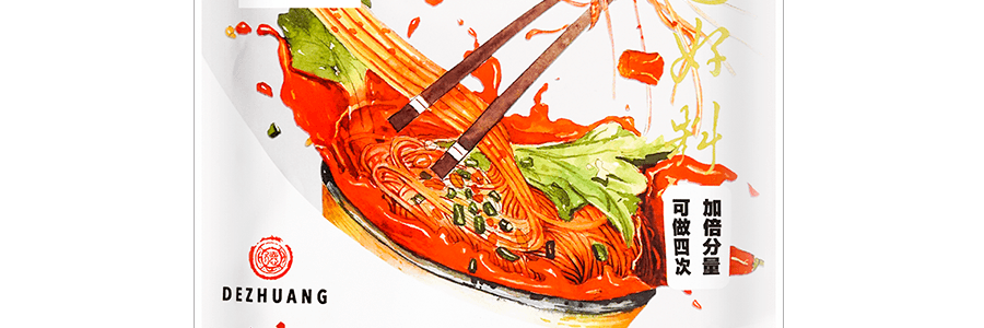 【重慶風味】德莊 重慶小面調味料 45°辣 4份裝 240g