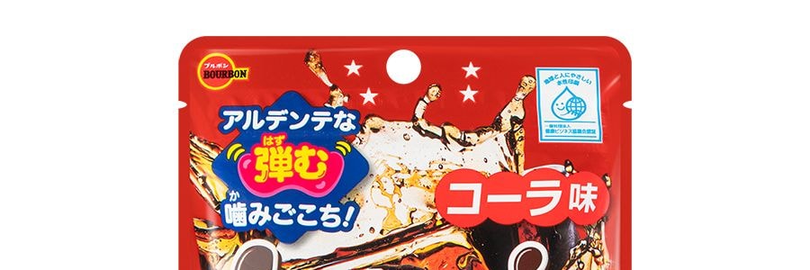 日本BOURBON波路夢 可樂口味軟糖 48g