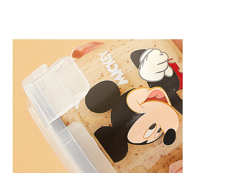 【中國直郵】Disney/迪士尼 保鮮碗學生玻璃便當湯杯微波爐加熱專用湯盒水果盒便當密封 唐老鴨款