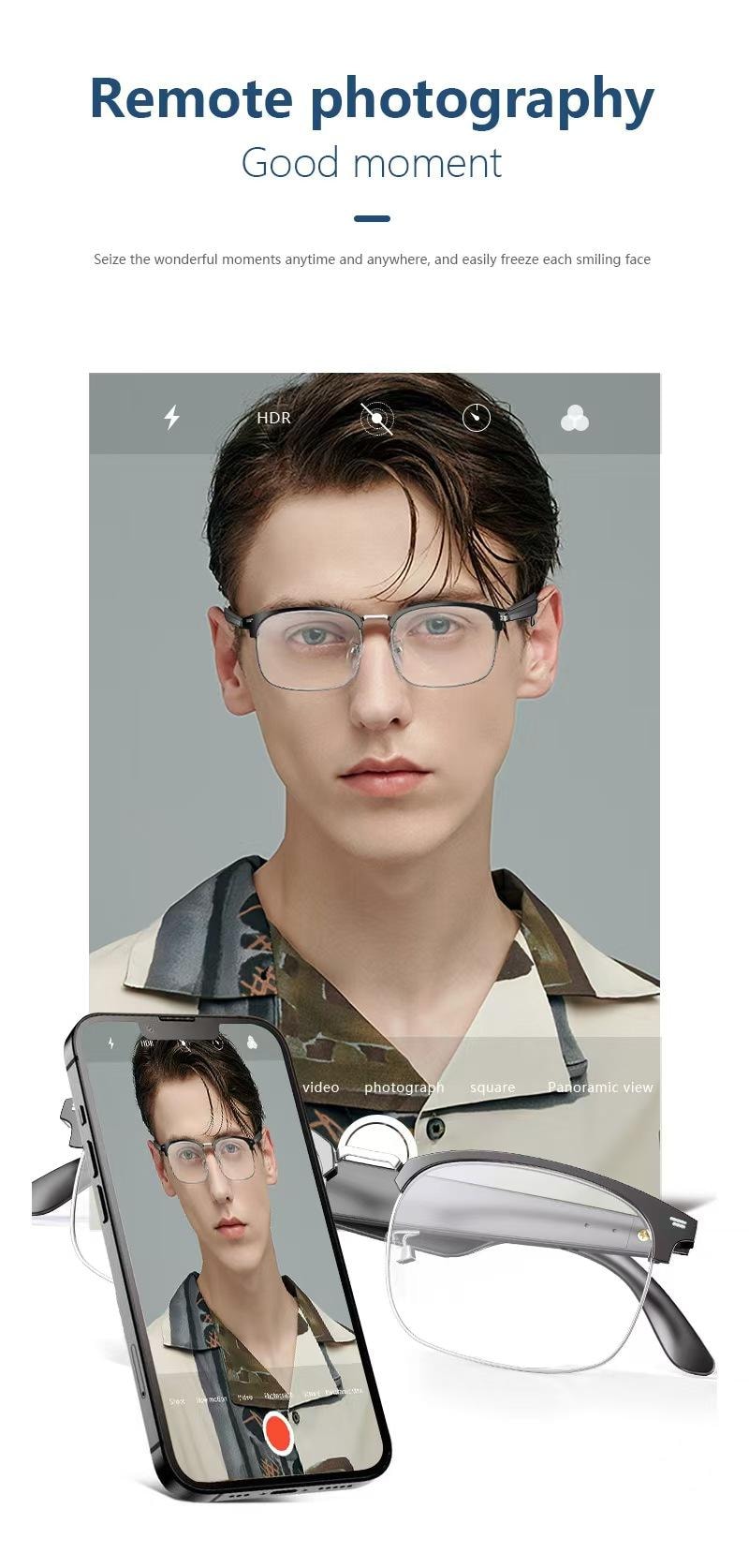  AIJ Choice 美国 智能翻译眼镜 Pro (Smart Translation Glasses Pro) 具备AI翻译功能的眼镜支持144种语言完美适合旅行、商务和学习轻巧设计提供超长6小时续航。