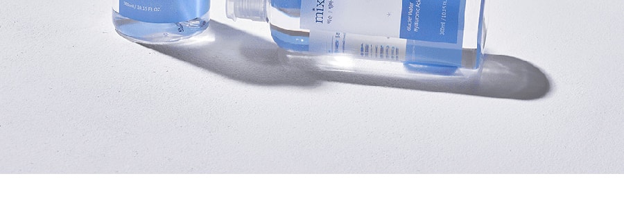 韓國MIXSOON純 冰河水玻尿酸精華爽膚水 彈性補水 保濕滋潤 300ml 敏感肌膚可用