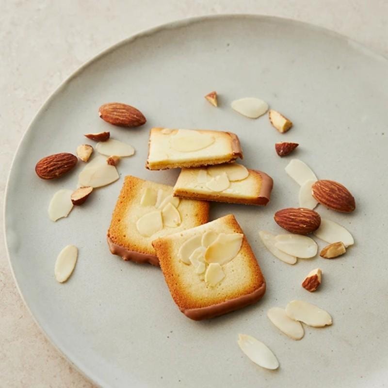 【日本直郵】日本 Yoku Moku 杏仁薄脆巧克力夾心餅乾 24枚入