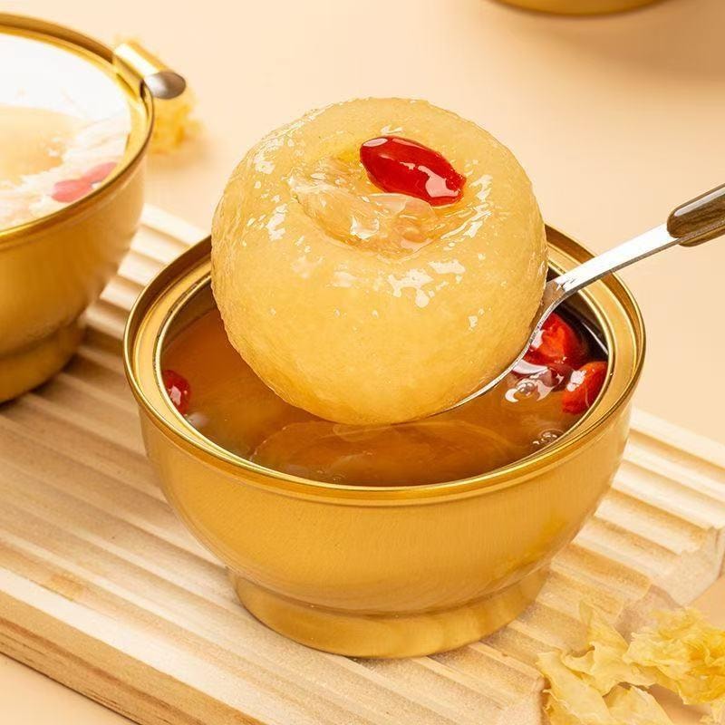 Original small bowl of pear whole rock sugar roasted pear white fungus soup canned fruit pear canned 260g*1 box