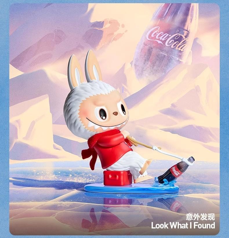 【中國直郵】 POP MART 泡泡瑪特 THE MONSTERS 可口可樂手辦盲盒 1個