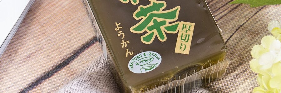 日本杉本屋 厚切羊羹 抹茶味 150g【日式和菓子點心】
