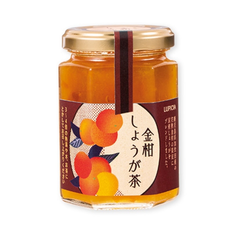 【日本直邮】日本LUPICIA绿碧茶园 最新限定 金柑橘姜茶果酱 150g