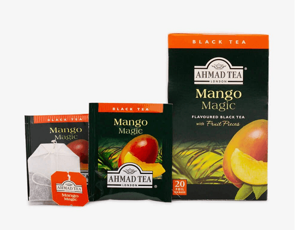 【马来西亚直邮】英国 AHMAD TEA亚曼 芒果味红茶 20包