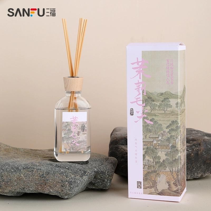【中國直郵】 三福 茶香新中式系列持久留香創意擴香 辰-山川風物1瓶裝