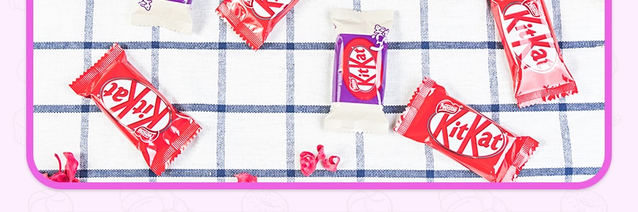 日本NESTLE雀巢 KitKat 夹心威化巧克力 原味 14枚入+酱油风味 3枚入 197g