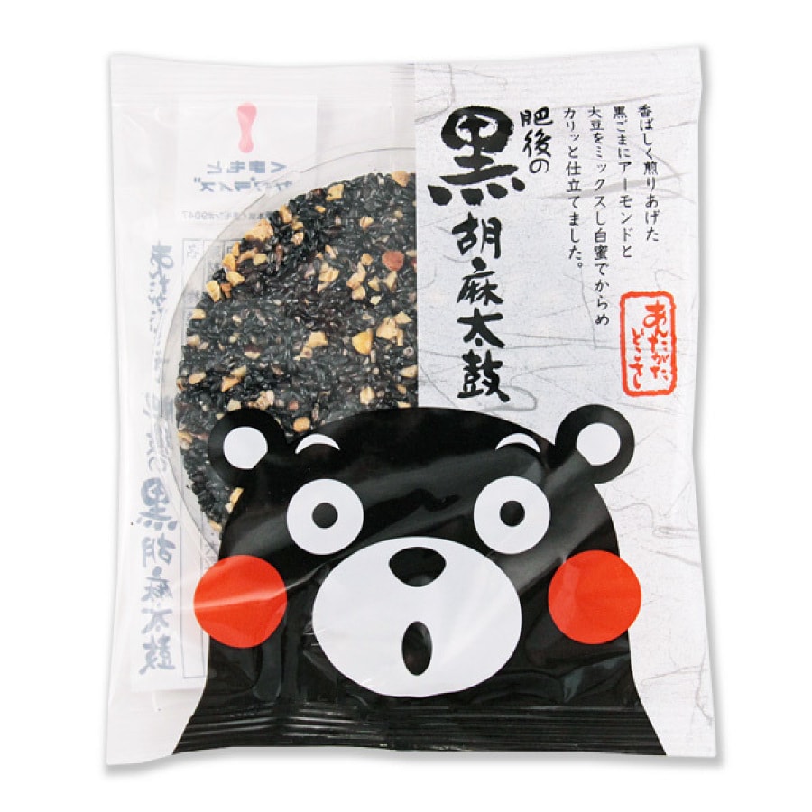 Corporation Kuro Goma Taiko Rice Cracker 1pc