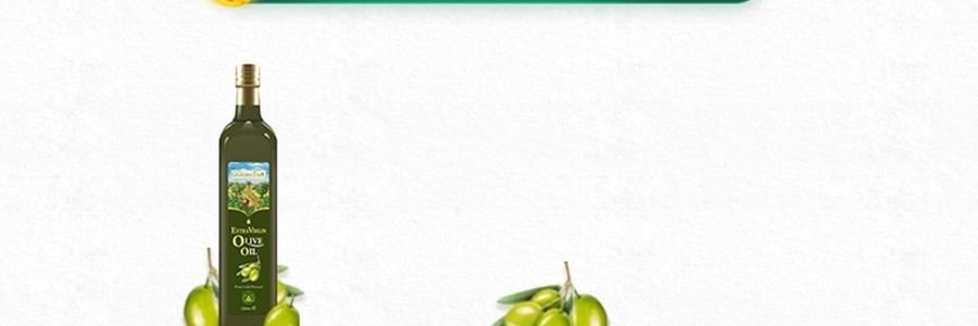 爺爺的農場 特級初榨橄欖油 兒童寶寶營養油成人減脂餐食用油橄欖油 500ml