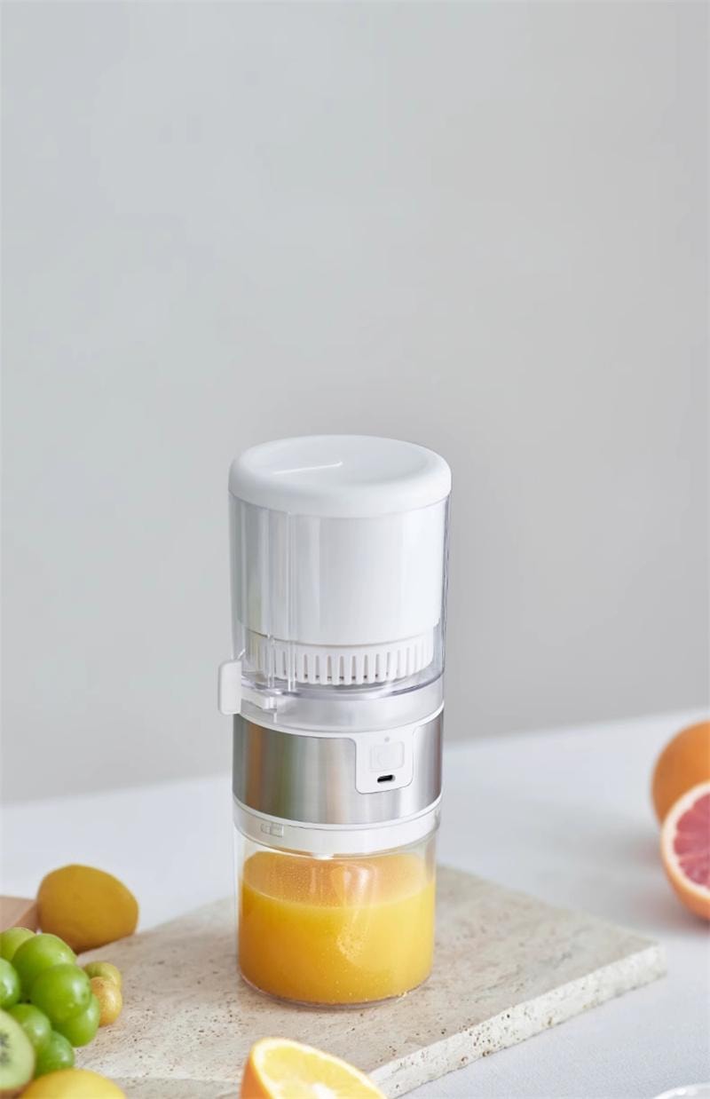 【中国直邮】 OLAYKS 立时榨汁机汁渣分离全自动小型电动无线便携 陶白色 1个装