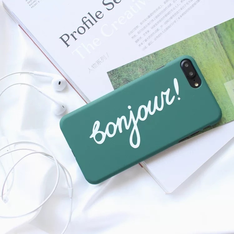 "Bonjour!" IPHONECASE-Iphone 6plus