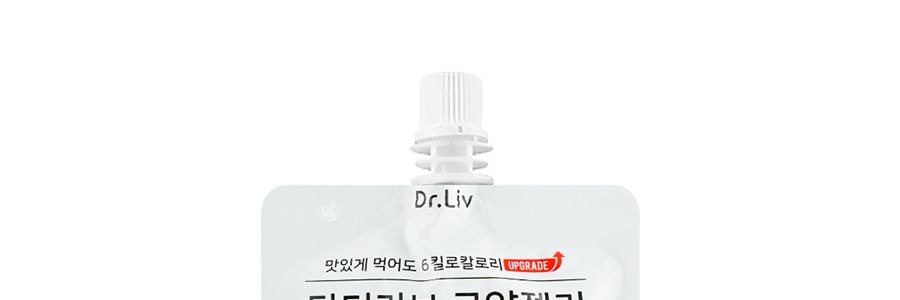 韓國DR.LIV 低糖低卡魔芋果凍 蘋果口味 150g 代餐 膳食補充品 滿滿的飽足感
