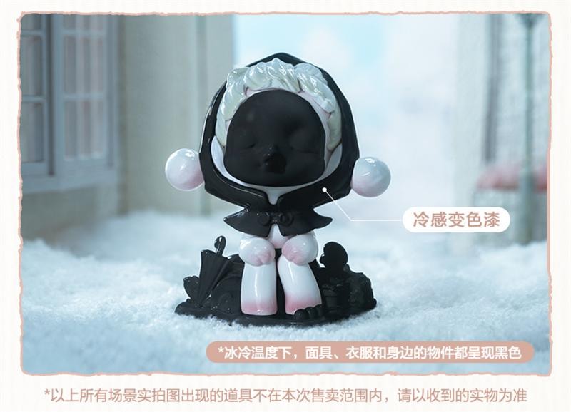 【中国直邮】 POP MART 泡泡玛特 SKULLPANDA 温度系列手办盲盒 玩具礼物 随机1个装
