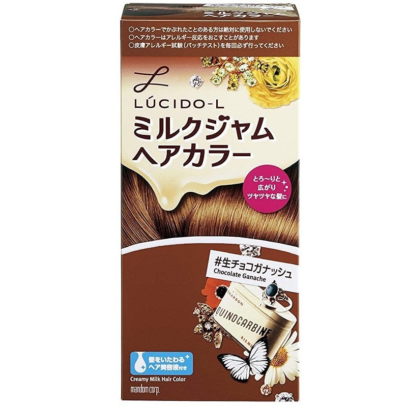 【马来西亚直邮】日本 MANDOM 曼丹 染发剂生巧克力奶油色 1pcs