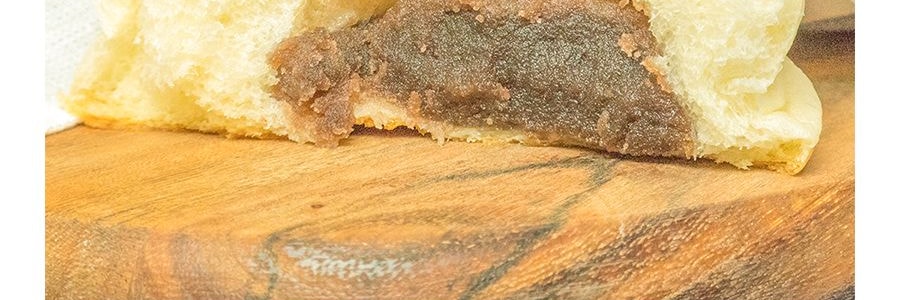 【全美超低價】日本D-PLUS 天然酵母持久保鮮麵包 紅豆乳奶油口味 80g