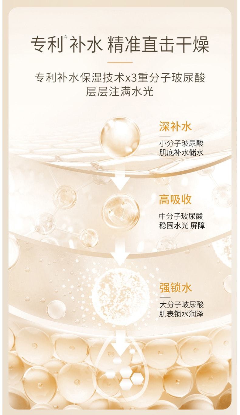 【中国直邮】 袋鼠妈妈 哺乳期可用补水专用套装 小麦6件套保湿乳液款(应采儿推荐)