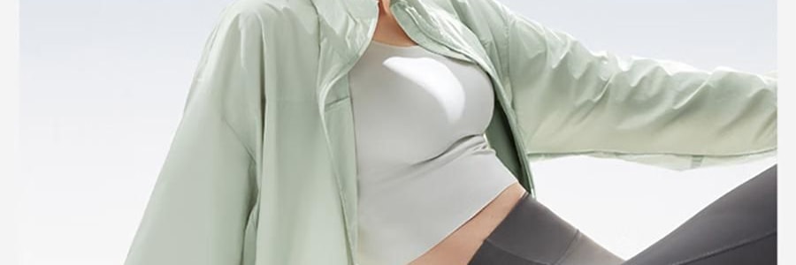 BANANAIN蕉内 凉皮503UV女士中长款防晒服 防晒衣 紫色 M码
