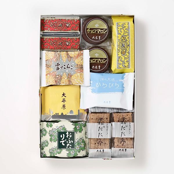 【日本北海道直效郵件】六花亭六花撰什錦繽紛餅乾蛋糕禮盒13枚入