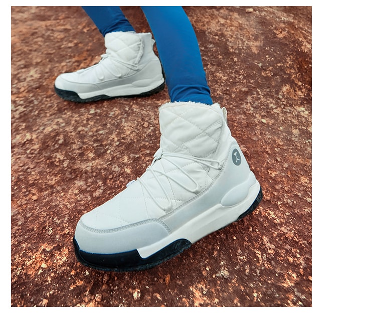 【中国直邮】 moodytigerRAKIS M 儿童雪地靴 暖流灰 40