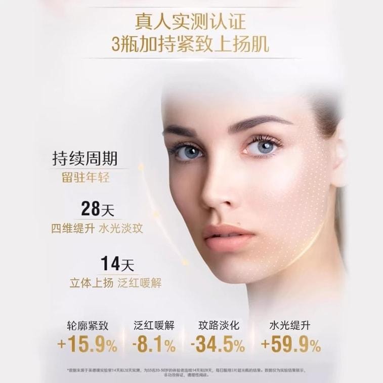 【中国直邮】澳洲 Swisse 超光瓶麦角硫因胶原蛋白肽玻尿酸维生素 30片/瓶