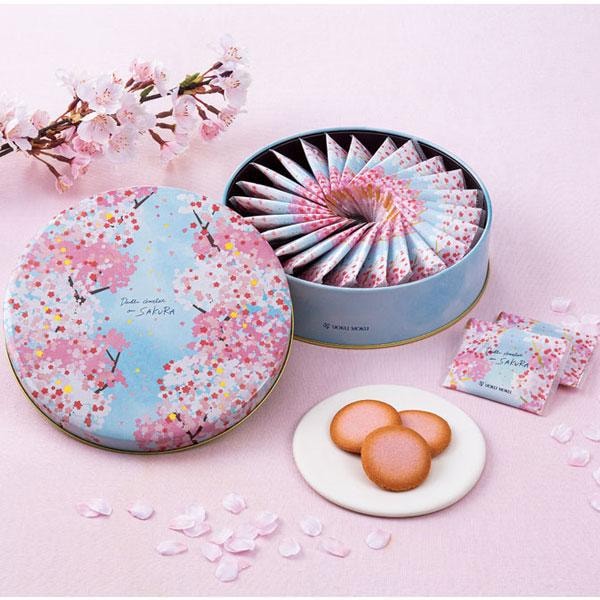 【日本直邮】樱花季限定東京超人气樱花饼干礼盒款24枚入
