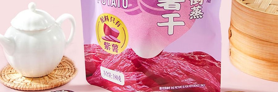 盒馬 一口糯倒蒸紫薯乾 180g【亞米獨家】