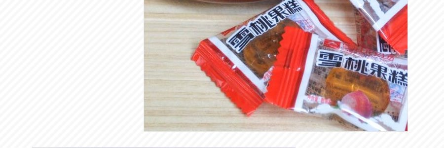 雪山农场 雪桃果糕 150g