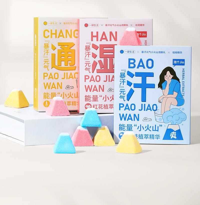 Intense Sweating Foot Soak Pills Relieves Dampness & Insomnia 15*12- Cinnamon Twig Extract 1 box