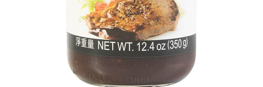 香港李錦記 黑椒汁 350g【義大利麵醬烤肉沾料黑胡椒醬】
