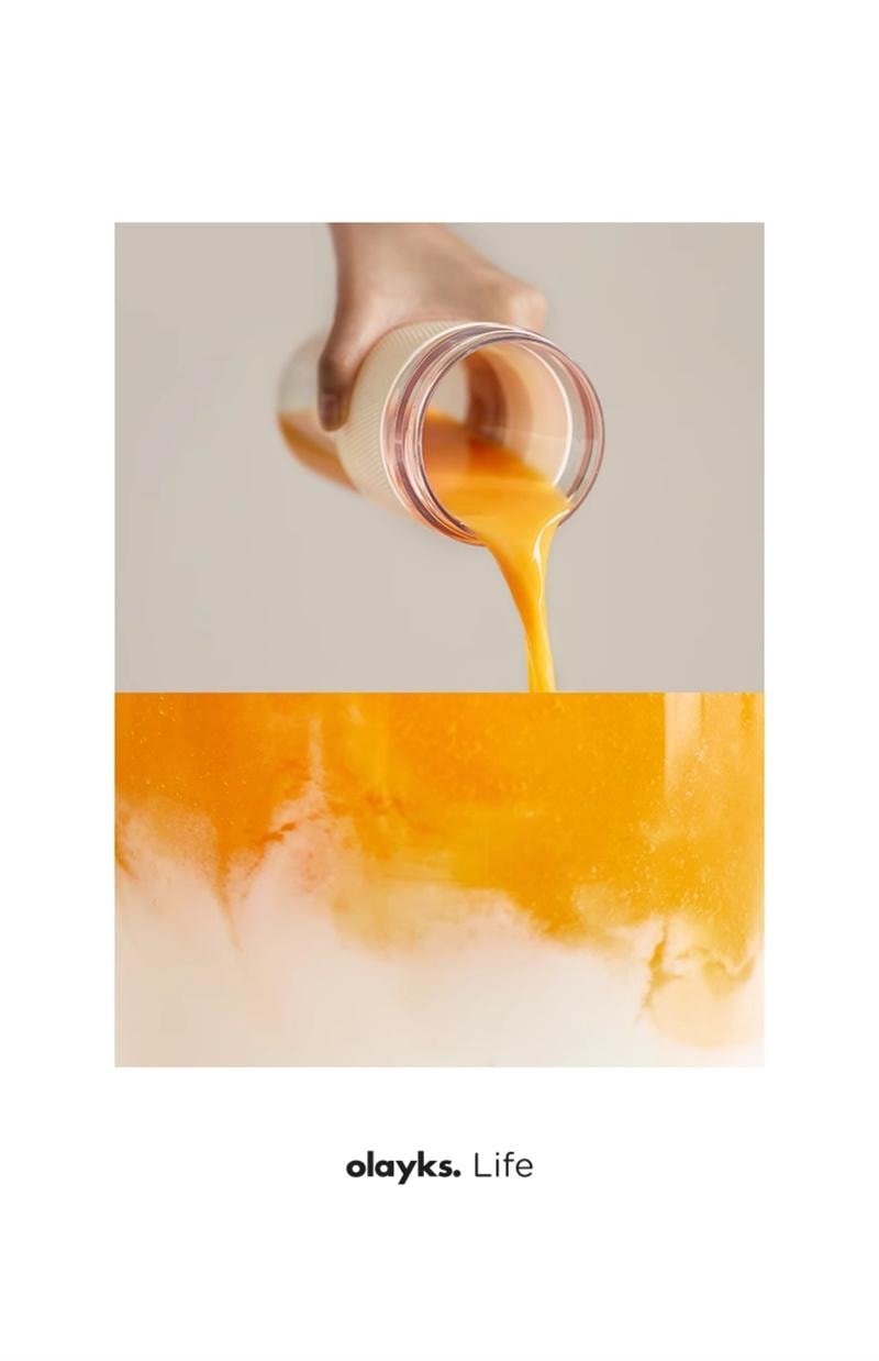 Lithonia Juice Extractor Small Portable Wireless Charging Multifunction Ice Crusher White 1pc