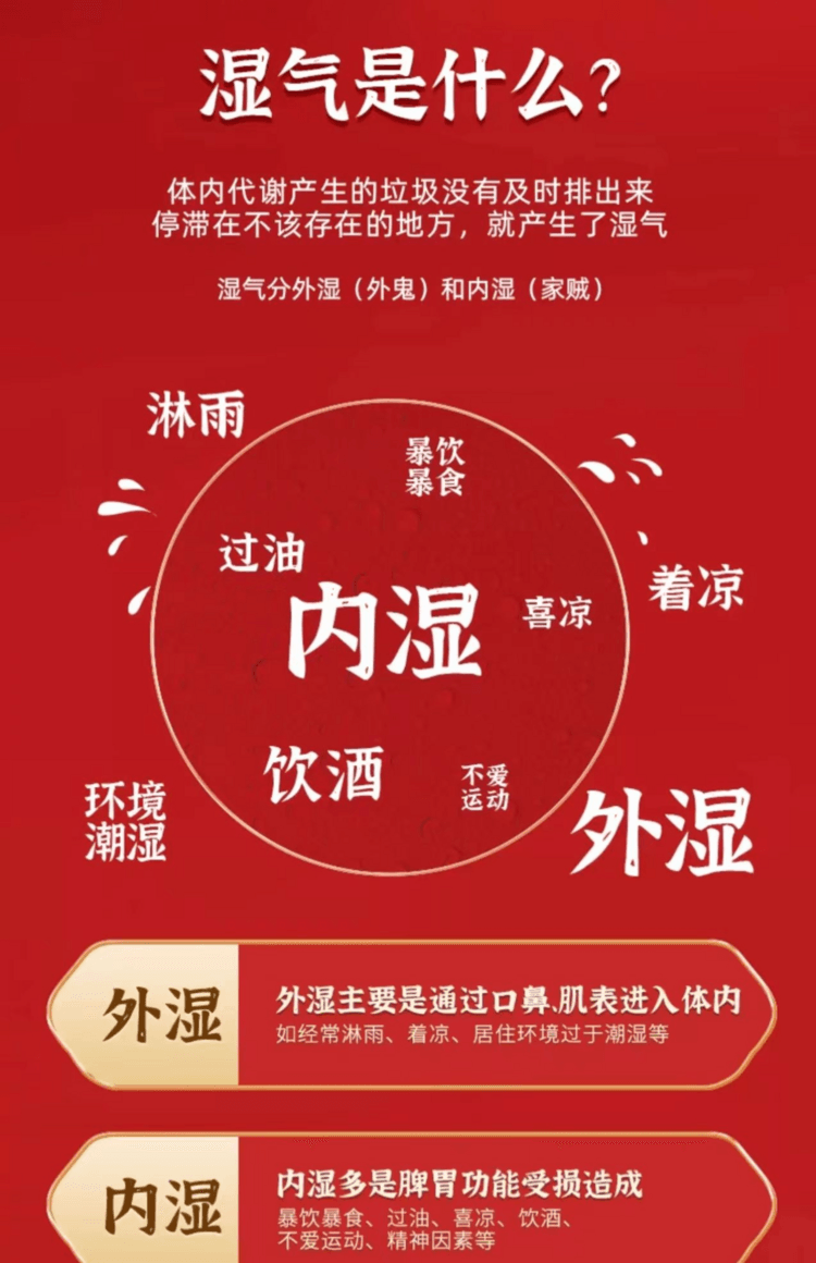 Shenling Baizhu Powder 10 Bags