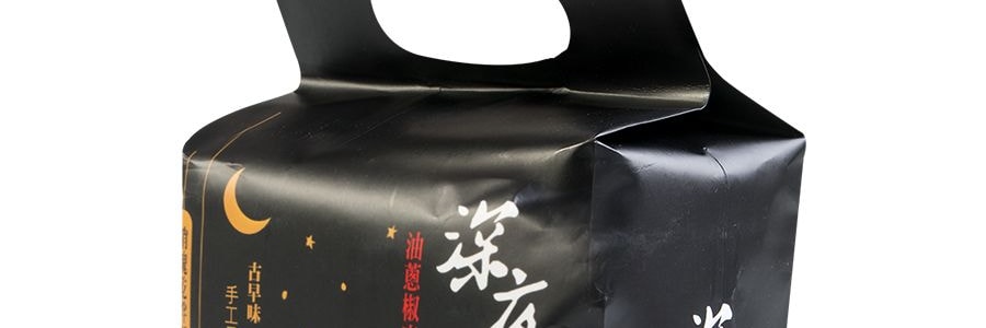 台灣耆盛食品 深夜食堂 銷魂乾拌麵 油蔥椒麻味 4包入 464g