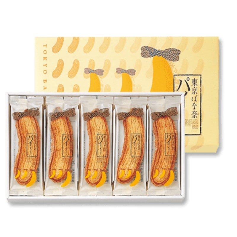 【日本直邮】日本伴手礼常年第一位 东京香蕉TOKYO BANANA  香蕉蝴蝶酥 15枚装