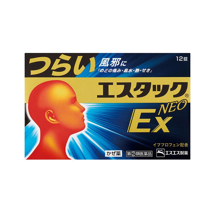 【日本直效郵件】SS PHARMACEUTICAL 白兔製藥 成人發燒緩解感冒症狀布洛芬感冒藥 12片