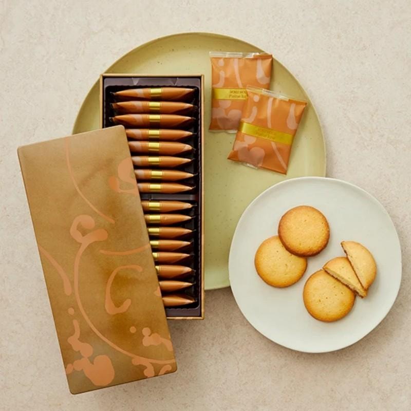 【日本直郵】日本 Yoku Moku 牛奶巧克力 堅果餅乾 16枚入