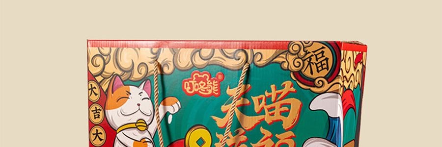 多誠 叮咚熊 天喵送福大禮包 1036g