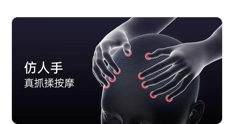 博拉利 英国 微电流按摩梳 多功能养护彩光护理 暮光紫色 1件