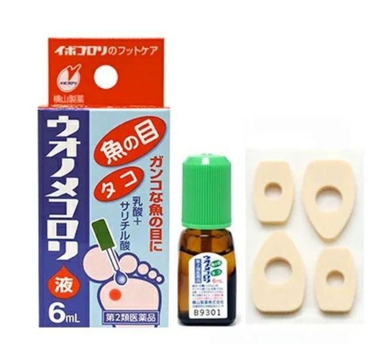【日本直郵】日本 橫山製藥 治療雞眼、繭 烏諾梅科羅萊 液體 6mL